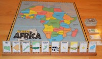 10 Days in Africa board game