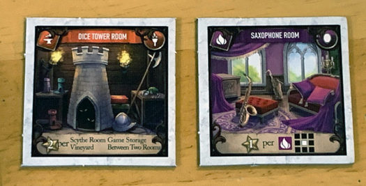 Between Two Castles of Mad King Ludwig Secrets and Soirees board game