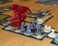 DescentBattle Descent: Journeys in the Dark 2nd edition board game battle