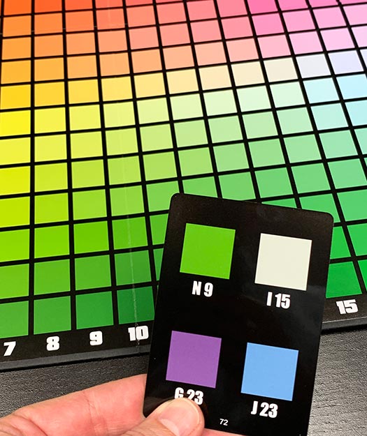 Hues and Cues board game