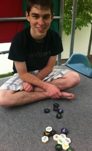 Trevor Outside Playing Hive Outside